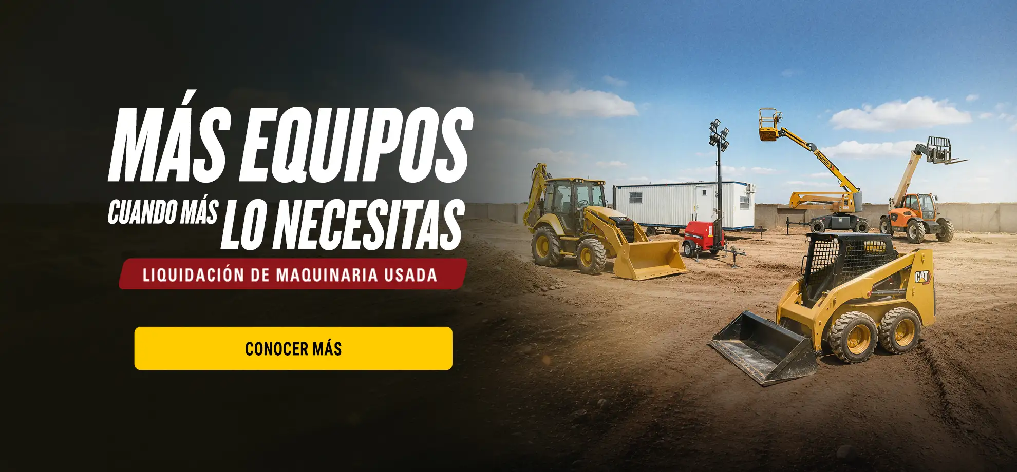 Banner liquidación de equipo usado
