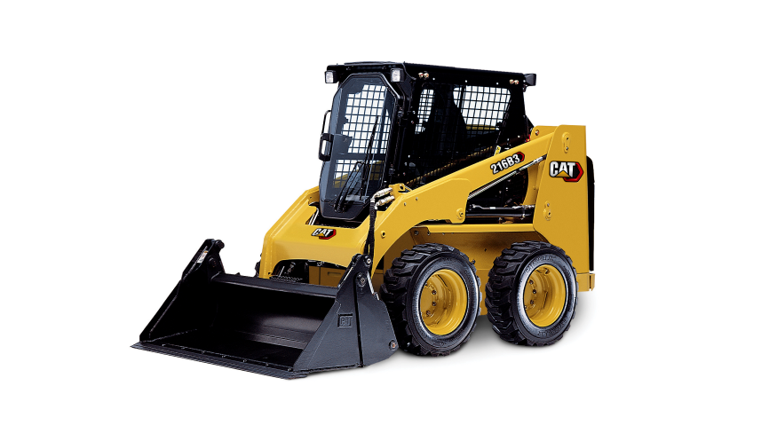 Minicargador marca CAT 216B3