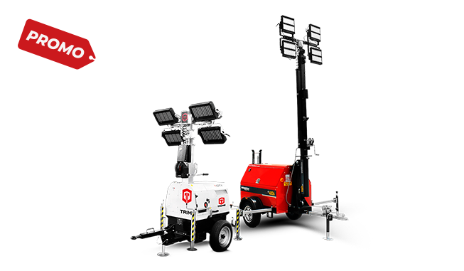Promoción renta de torres de iluminación