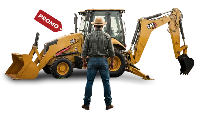 Retroexcavadore core marca Caterpillar