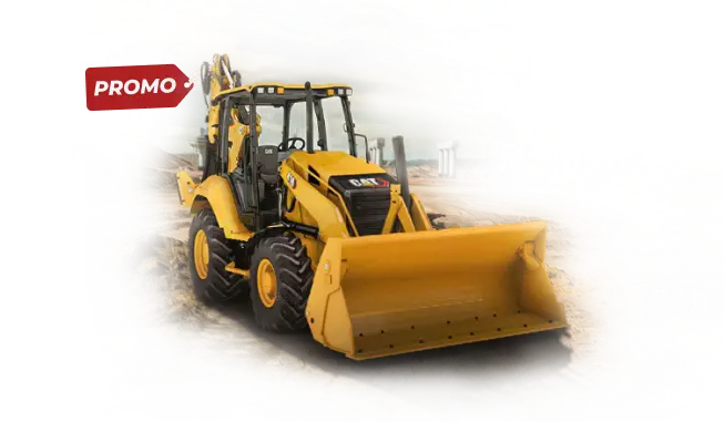 Retroexcavadora Cat 416 4x4