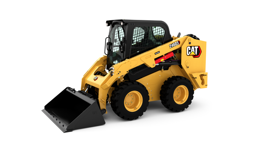 Minicargadores marca Cat 246D3