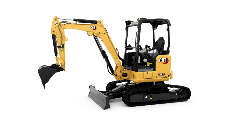 Miniexcavadora marca CAT 302.7 CR