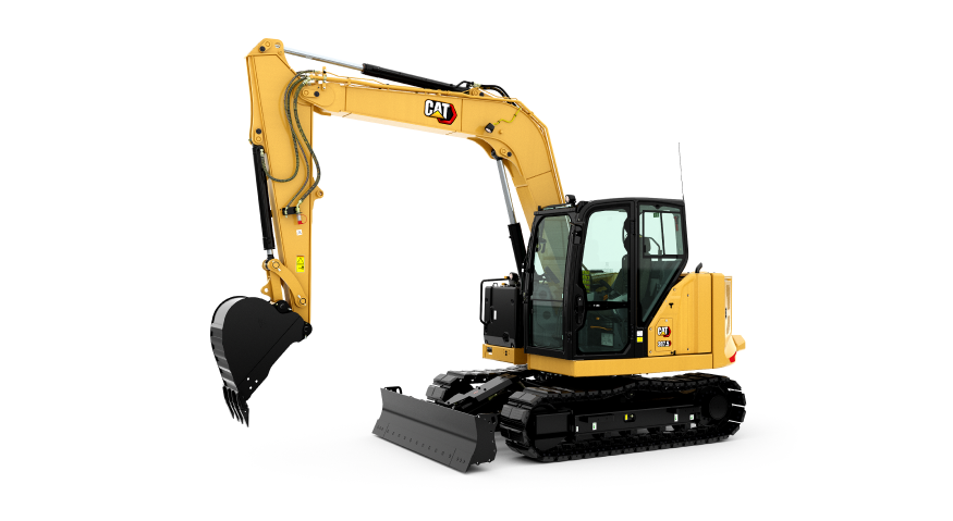 Miniexcavadora marca CAT 307.5