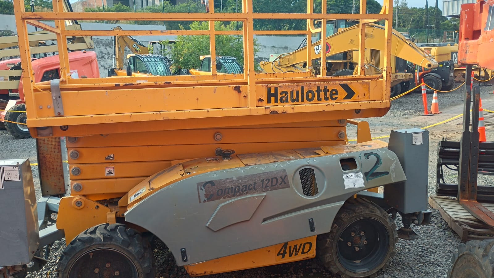 PLATAFORMA TIJERA HAULOTTE